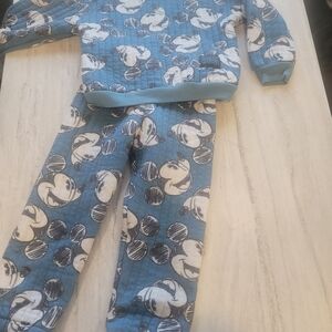 Disney Blue and White Kids Pajama Set
